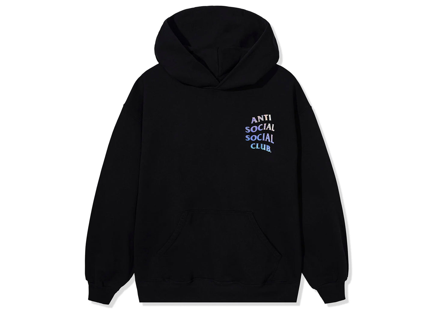 Anti Social Social Club Get Weird Hologram Hoodie - view 2