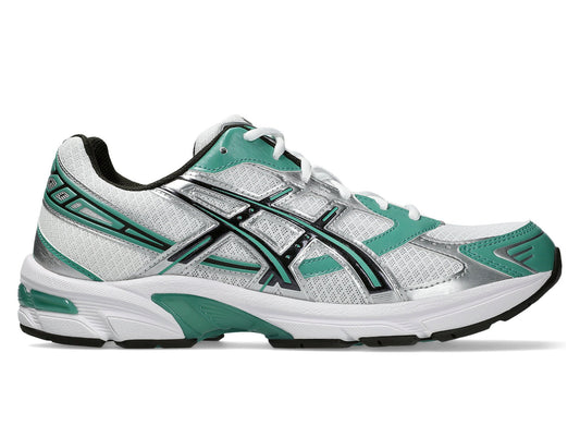 Asics GEL-1130 in White / Catalina Green opposite lateral view