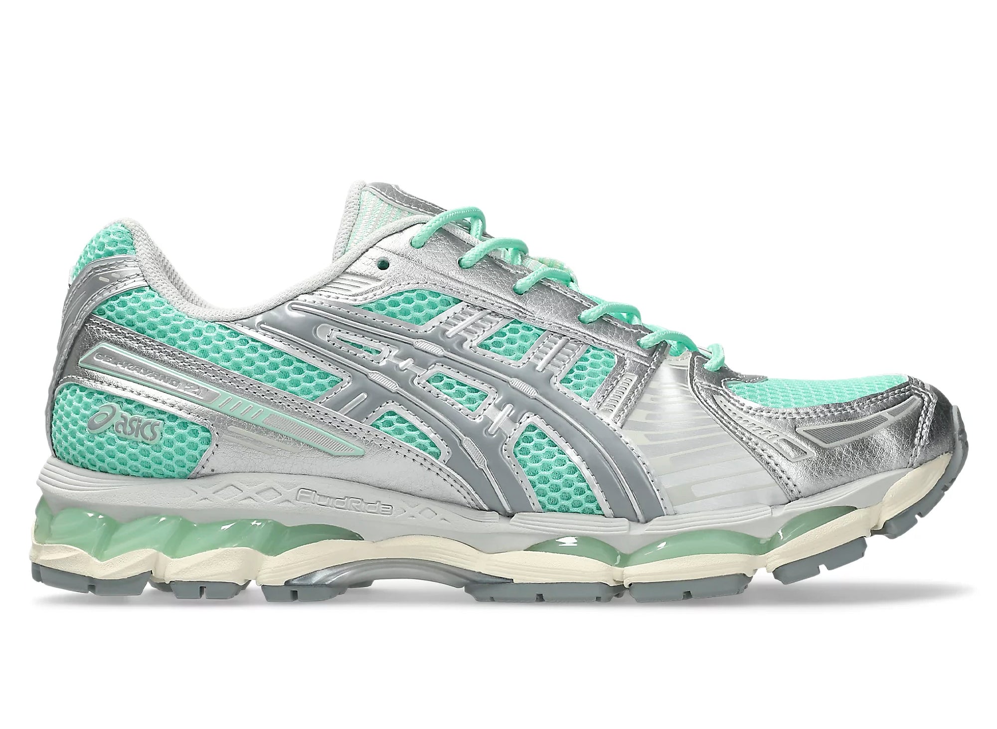 ASICS GEL-KAYANO12.1 スニーカー シルバー グリーン Asics Gel-Kayano 12.1 in 'Ice Green / Gravel' – Oneness Boutique