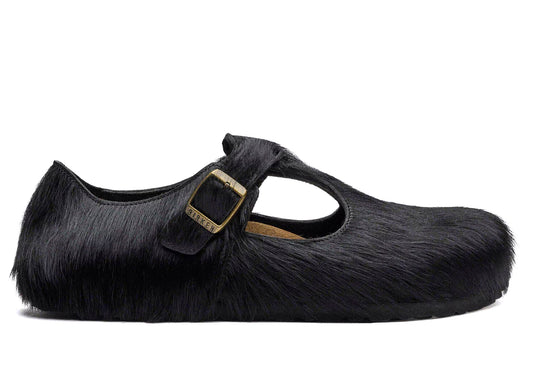 Birkenstock Song For The Mute 1774 Women's Paris The Rebel Fur in Black