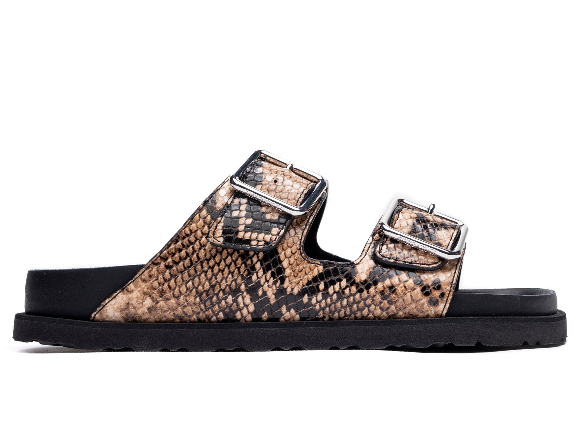 Birkenstock Arizona Lined 1774 in Natural Snake Brown | Oneness