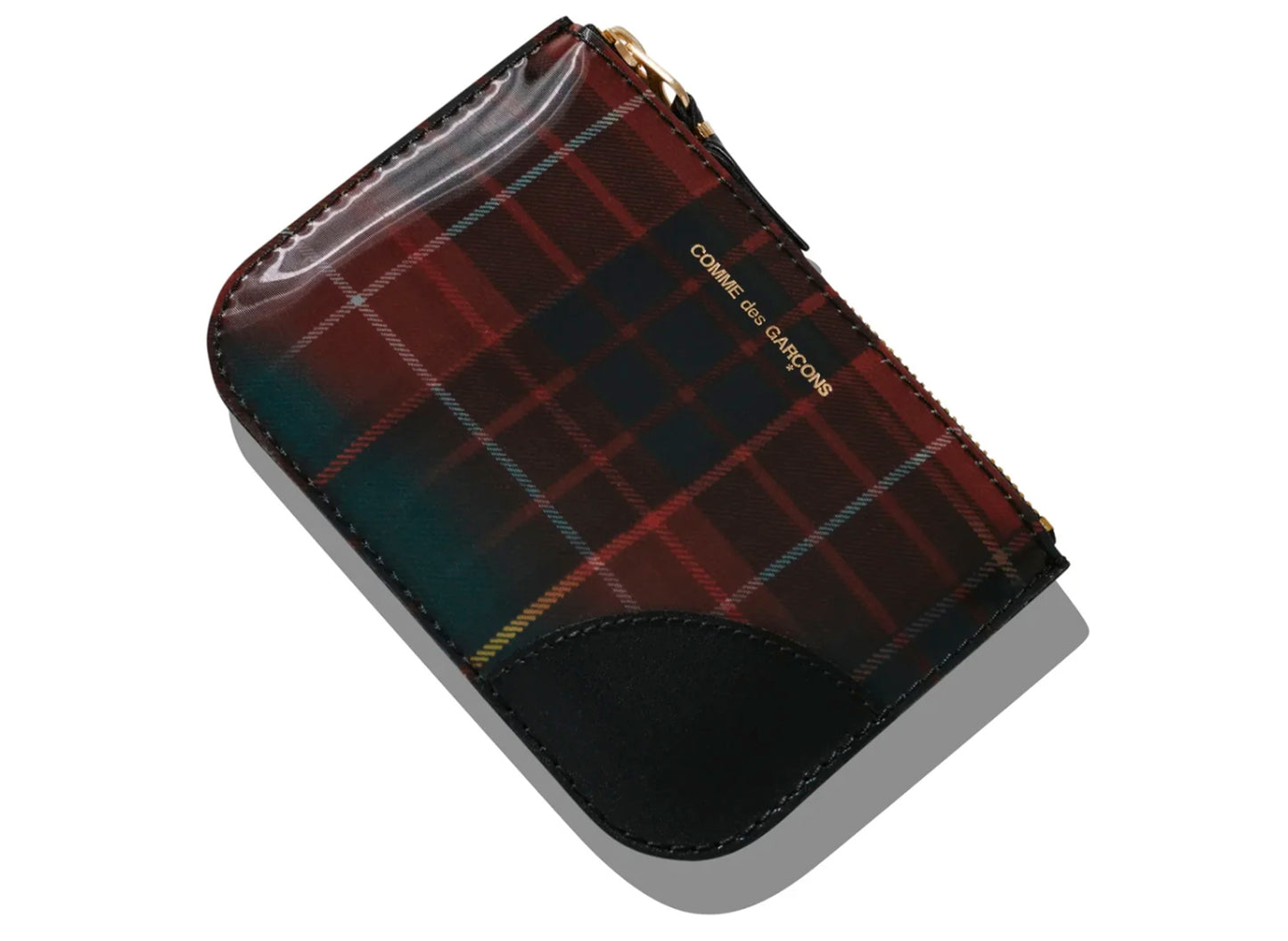 Comme des Garçon Lenticular Tartan SA8100 Wallet 'Red/Green' - view 3