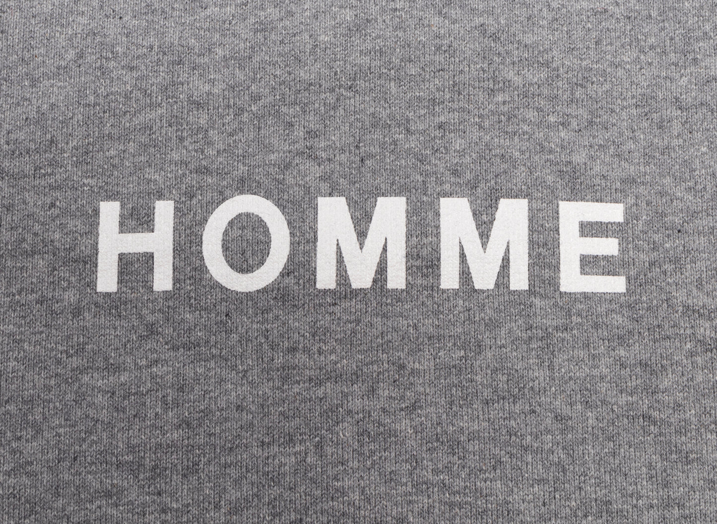 Comme des Garçons HOMME Logo Hoodie in Grey - view 2