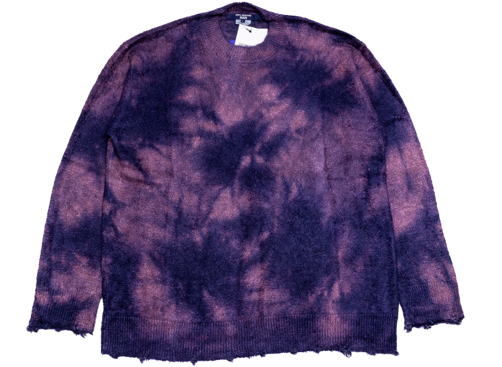 JUNYA WATANABE COMME des GARÇONSパープルブラウス Comme des Garçons Junya Watanabe MAN Knit Sweater in Purple