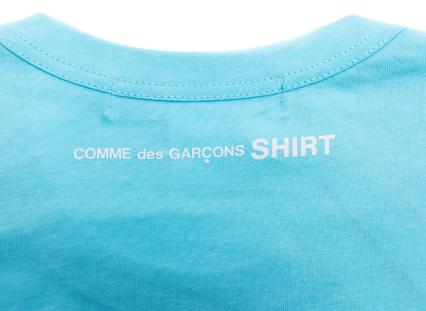 Comme des Garçons SHIRT L/S Knit T-Shirt in Blue - view 2