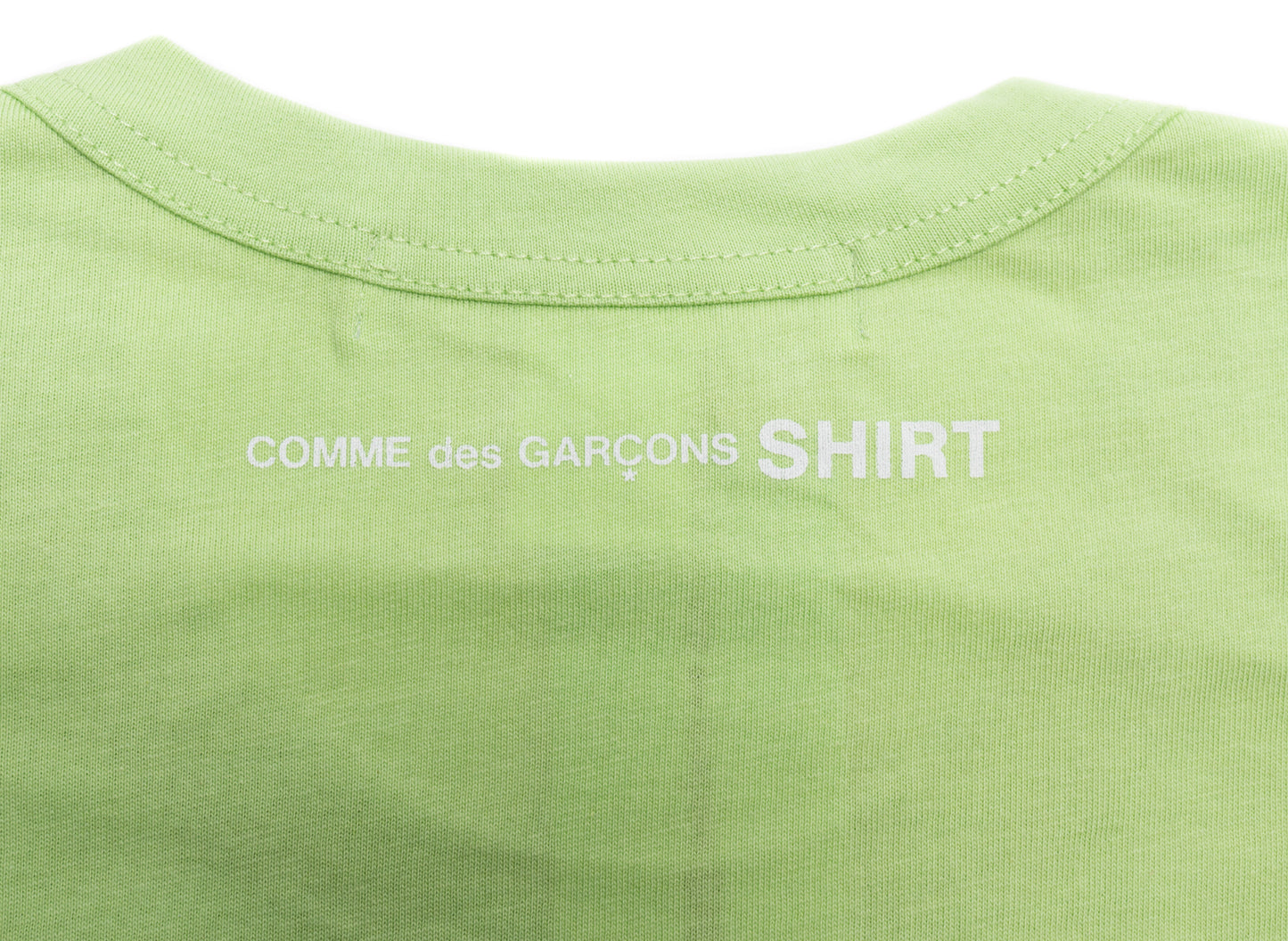 Comme des Garçons SHIRT L/S Knit T-Shirt in Green - view 2