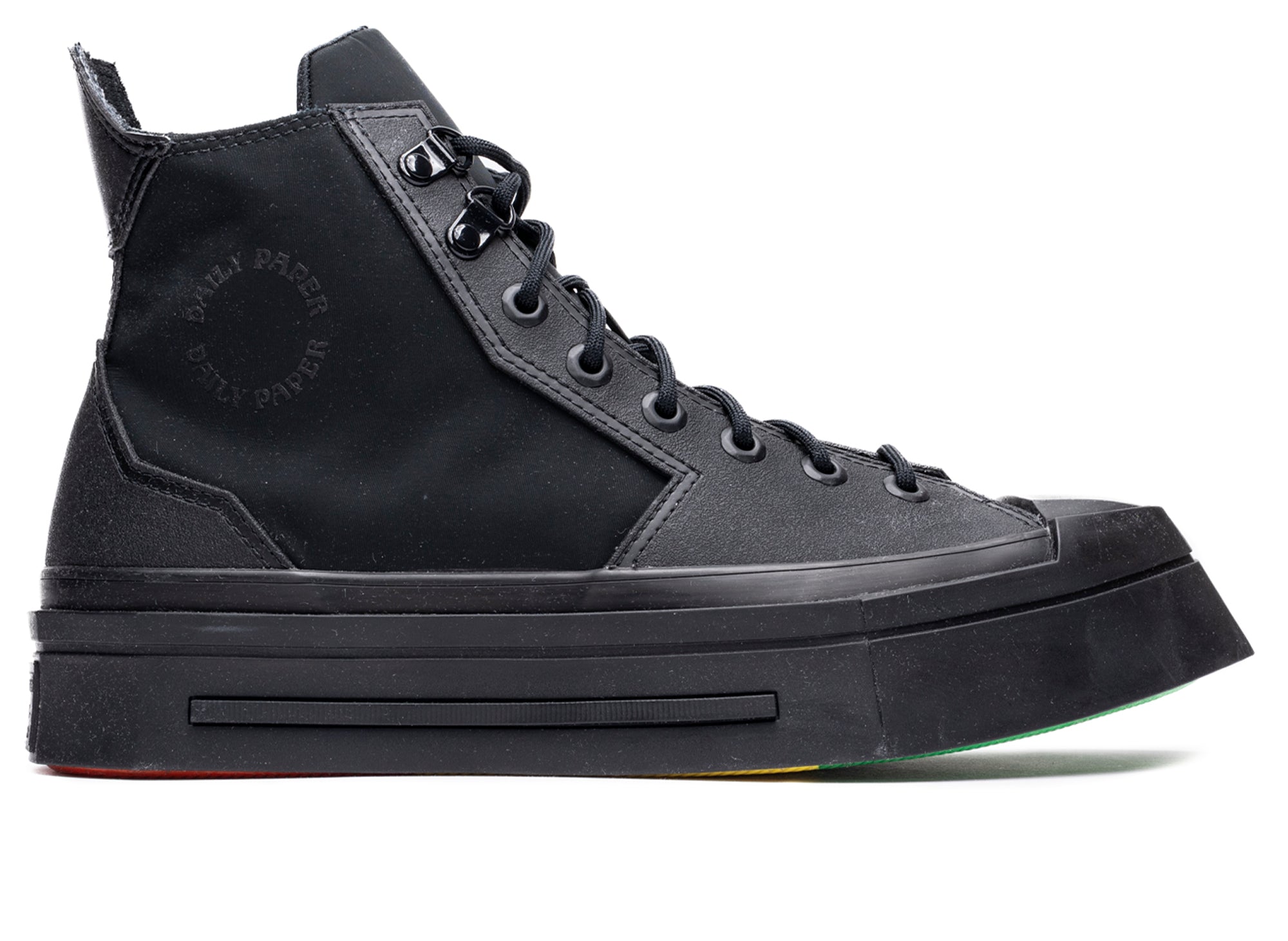 Converse x Daily Paper Chuck 70 De Luxe Squared Hi in Black