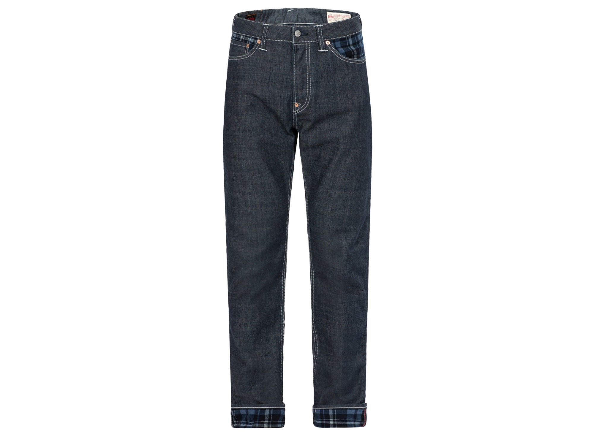 Evisu Rope Pattern Seagull Print Carrot Fit Denim Jeans | Oneness