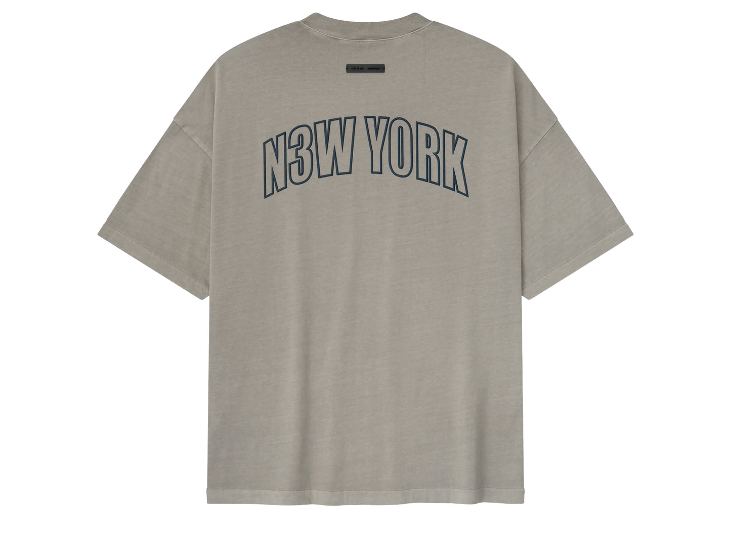 Fear of God Essentials 90's Short Sleeve Tee New York 'Smoke Grey' — view 2