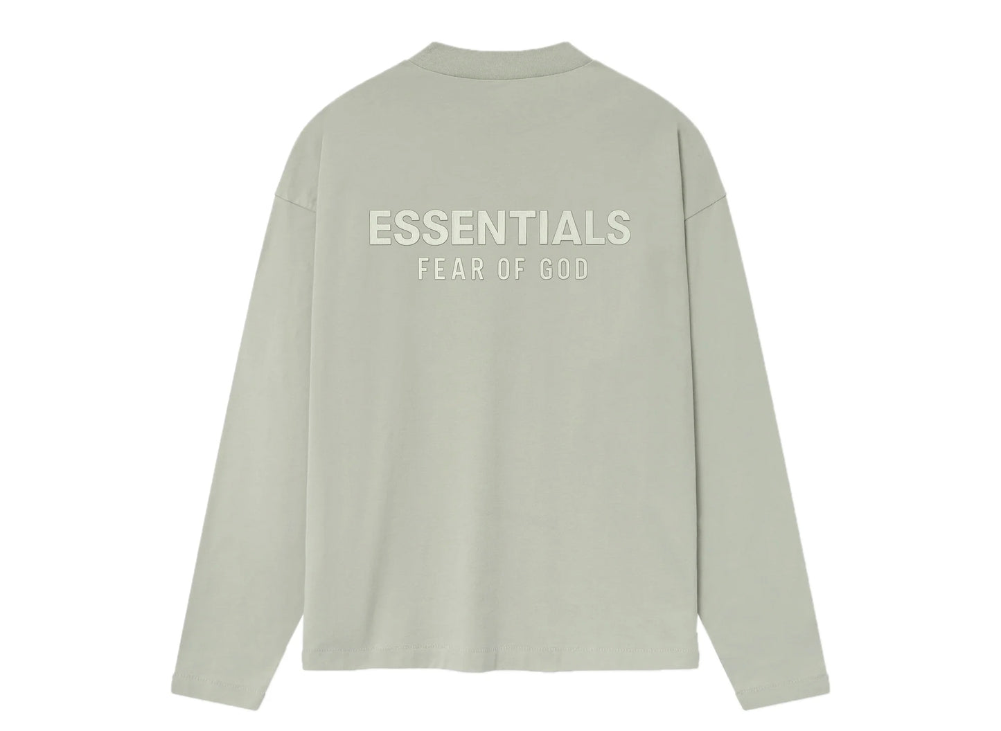 Fear of God Essentials Classic Long Sleeve Tee 'Abbey Stone' - view 2