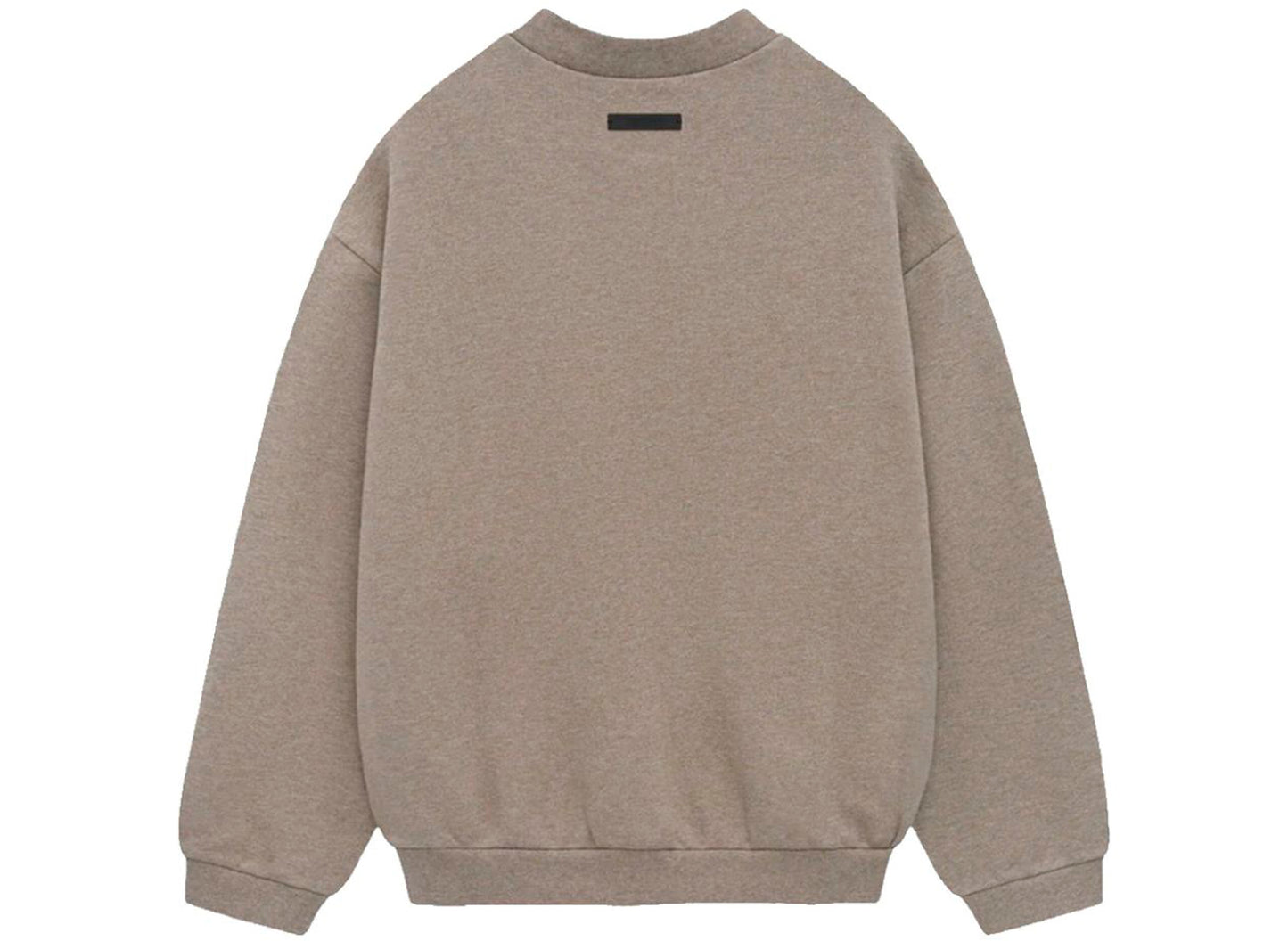 Fear of God Essentials Fleece Crewneck in Heather Grey - view 2