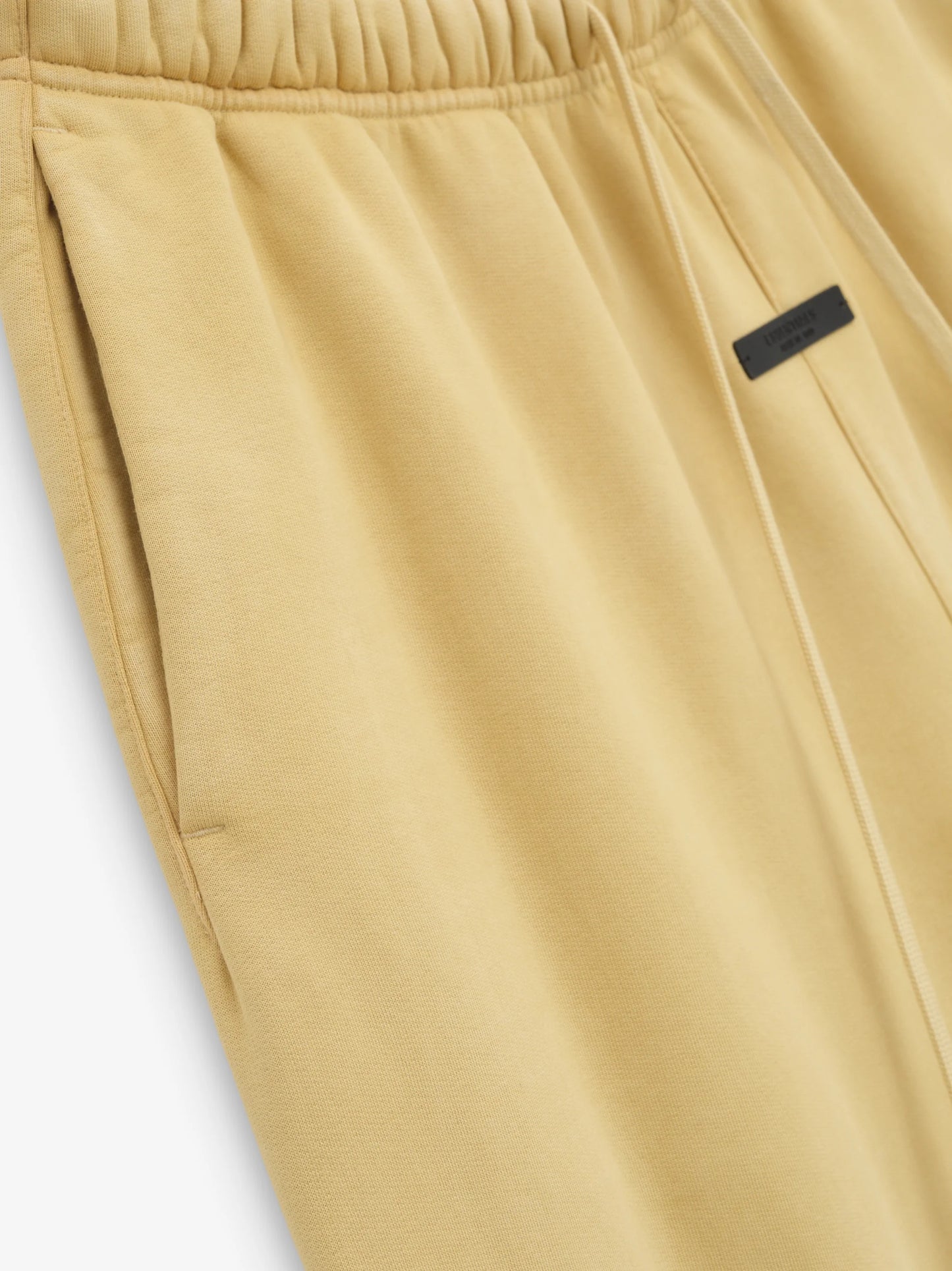 Fear of God Essentials Heavy Fleece Relaxed Sweatpants in Amber - view 3