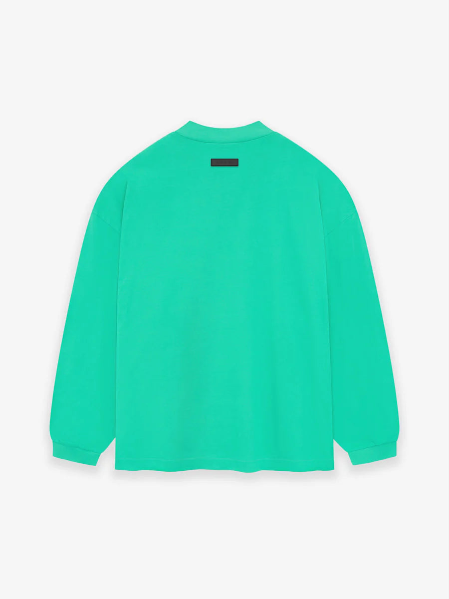 Fear of God Essentials L/S Tee in Mint Leaf - view 2