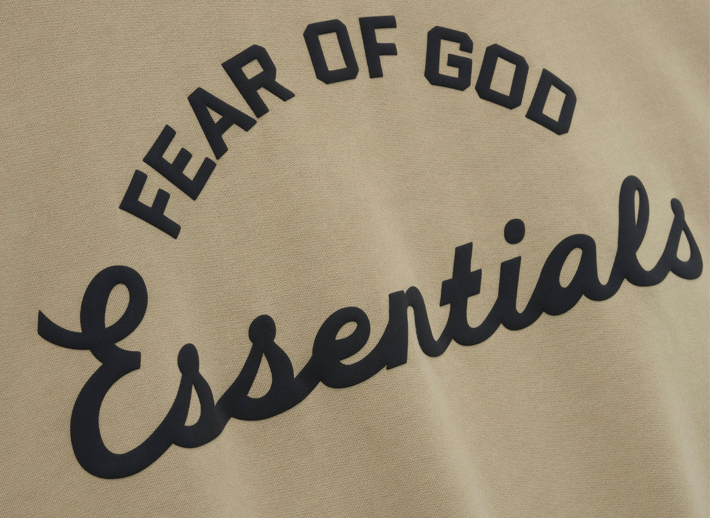Fear of God Essentials Training 90's Crewneck Sweatshirt 'Faded Dune' — view 3