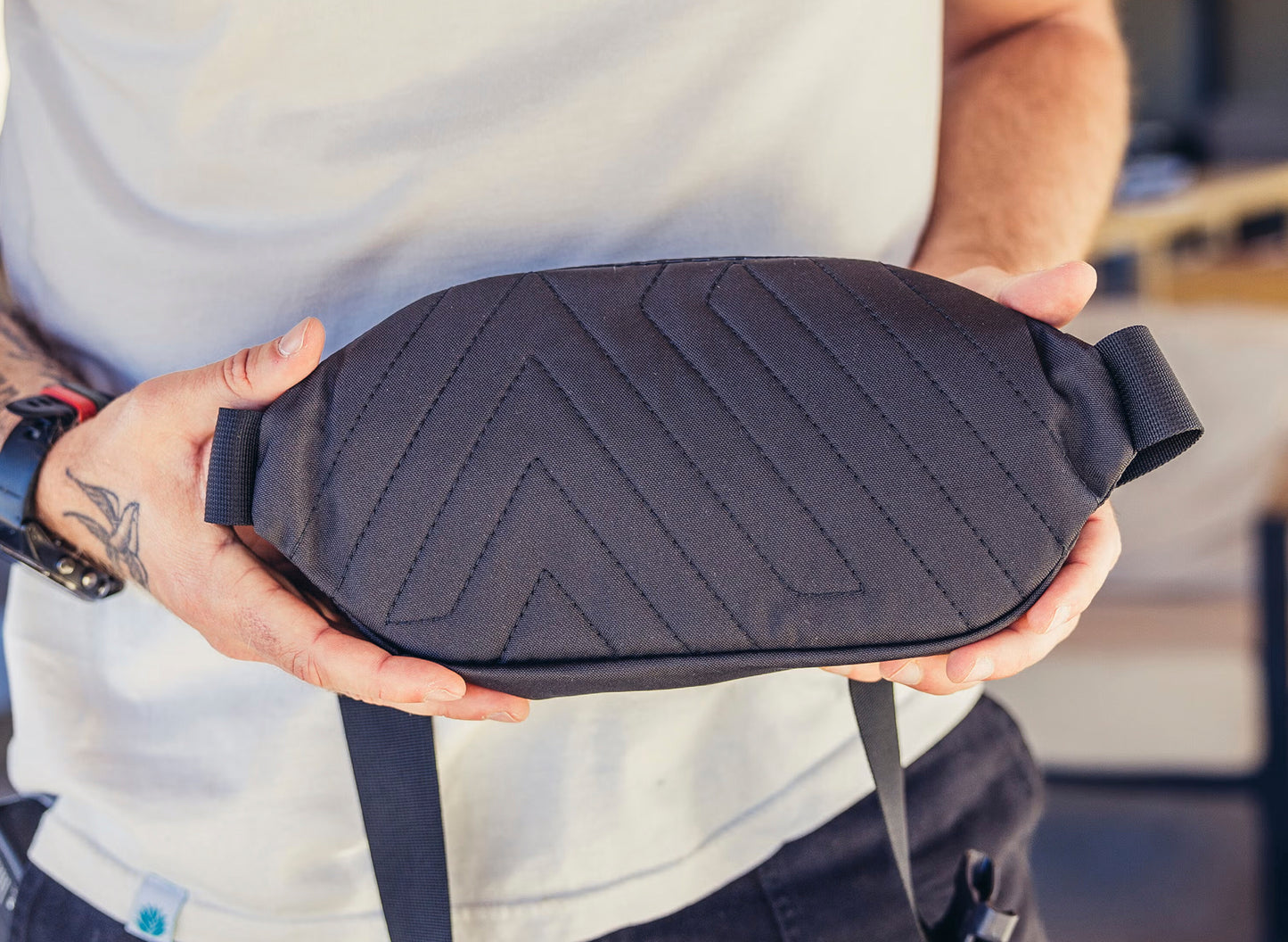 Gregory Nano Waistpack Mini in Optic Black — view 3