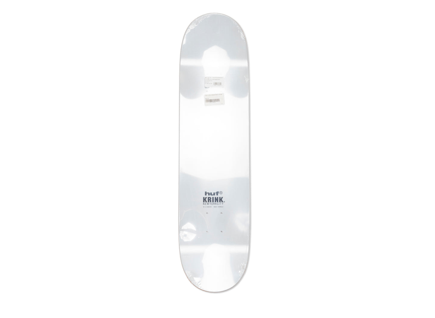 HUF x Krink Skate Deck in White — view 2