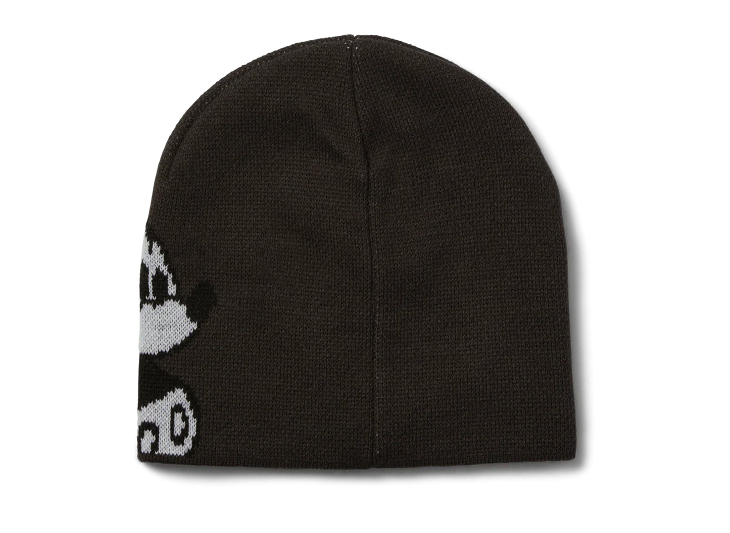 HUF x Mickey Skull Beanie in Black - view 3