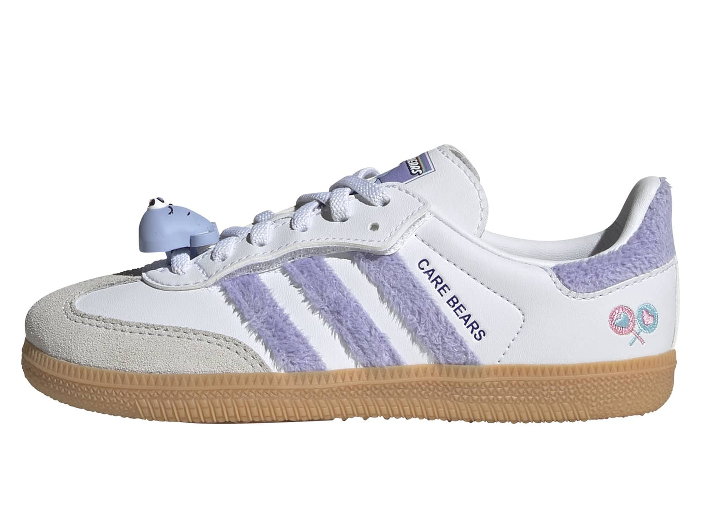 Kids Adidas x Care Bears Samba OG Comfort Closure KK2162 Left Side Center Lateral View