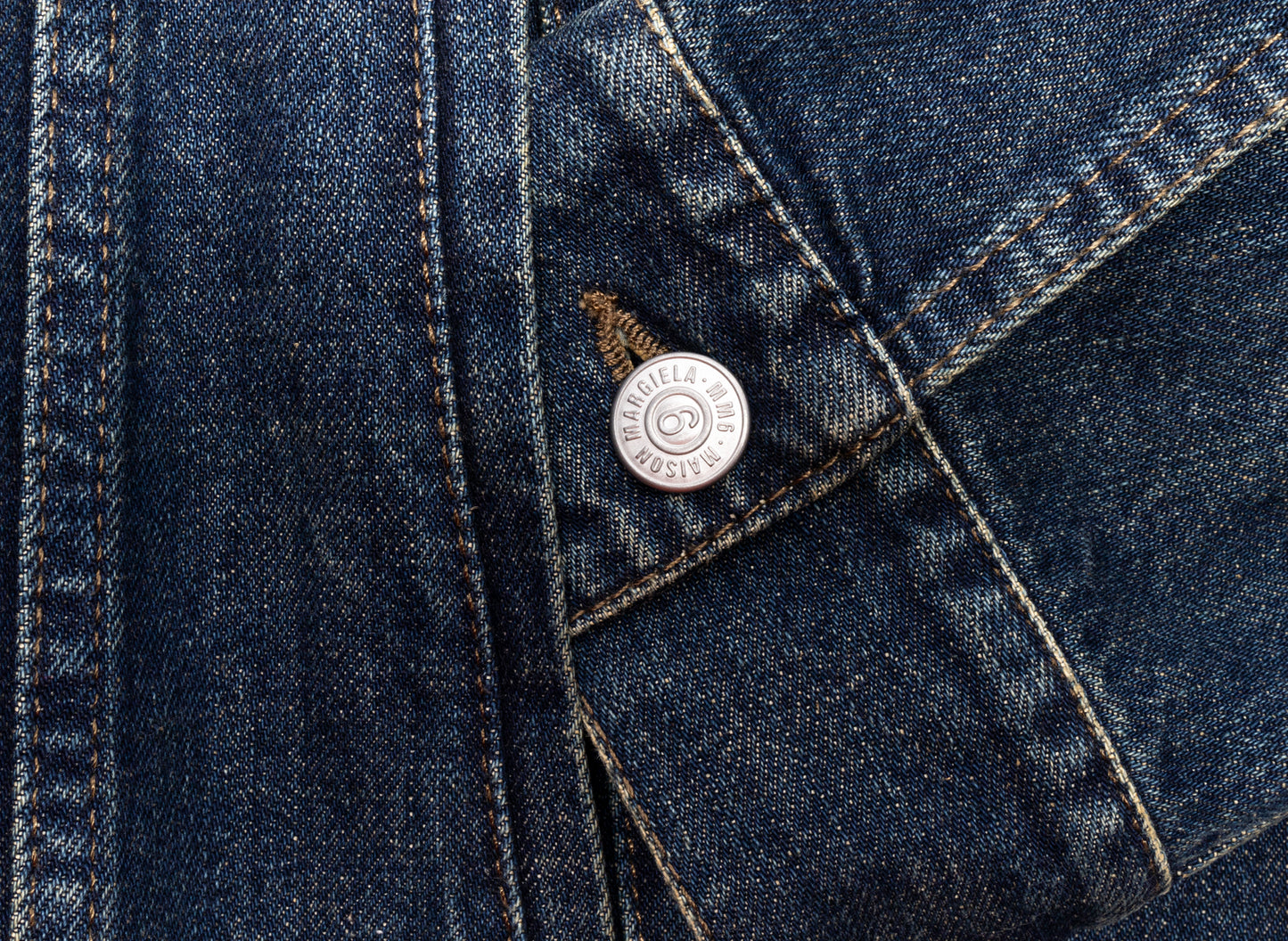 Maison Margiela MM6 Distressed Denim Sports Jacket - view 3