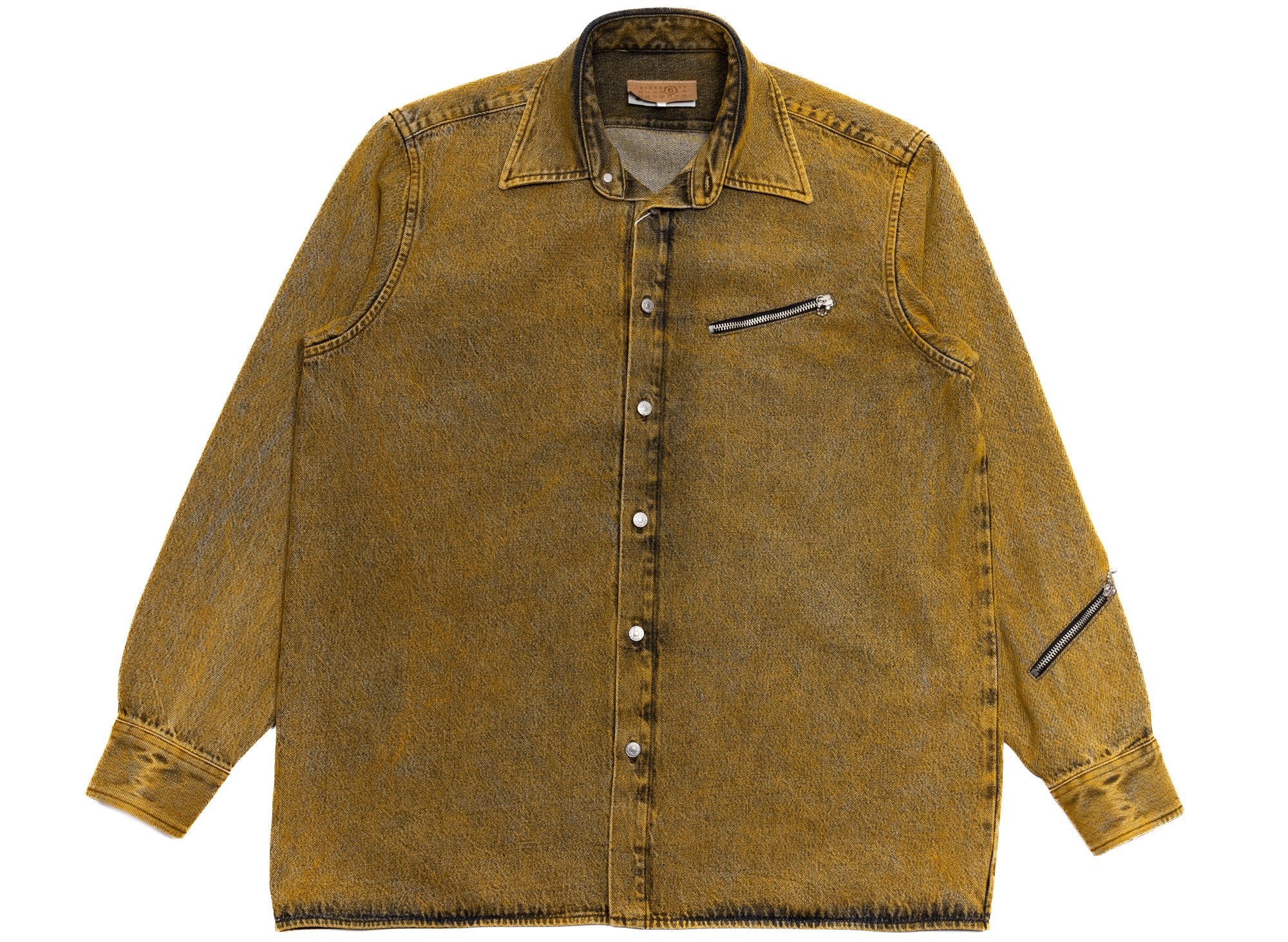 maison margiela dress shirt MM6 L/S Button Up Color:AD298 button fastenings 颜色:Multicolored Rose Apricot Ross Dress for Less