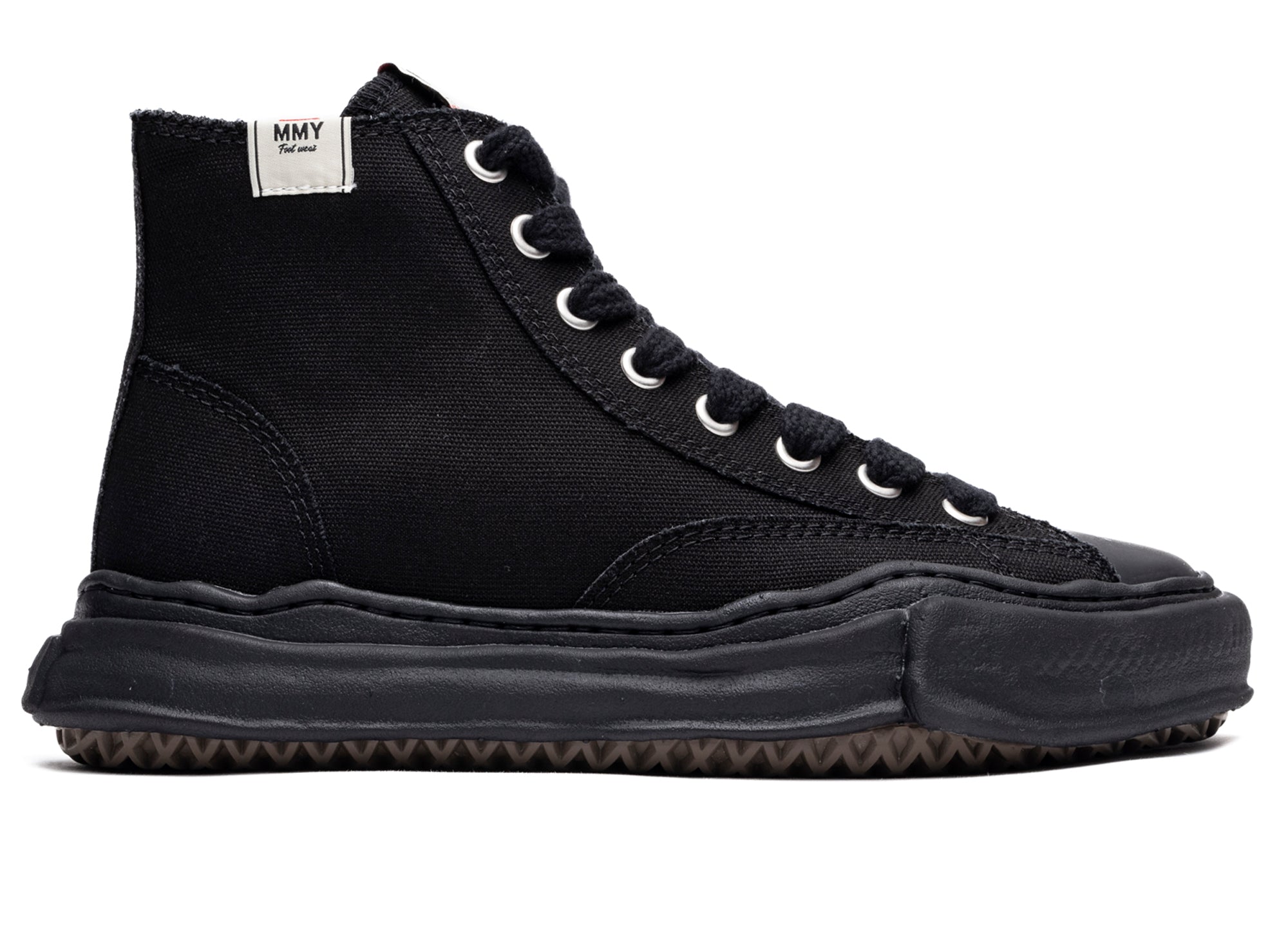 Maison Mihara Yasuhiro Peterson High in Black/Black – Oneness Boutique