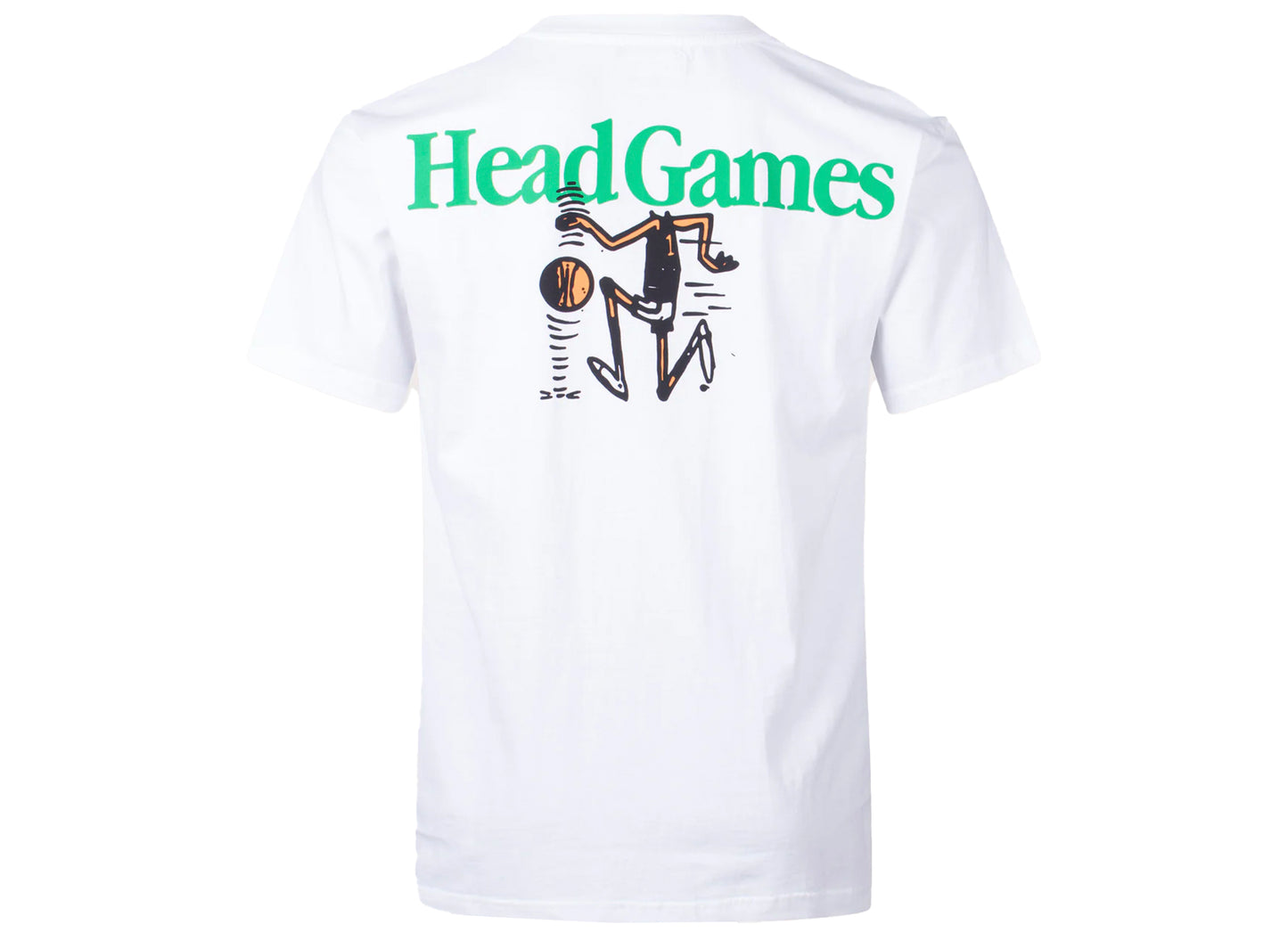 Market Head Games S/S Tee in White - view 2