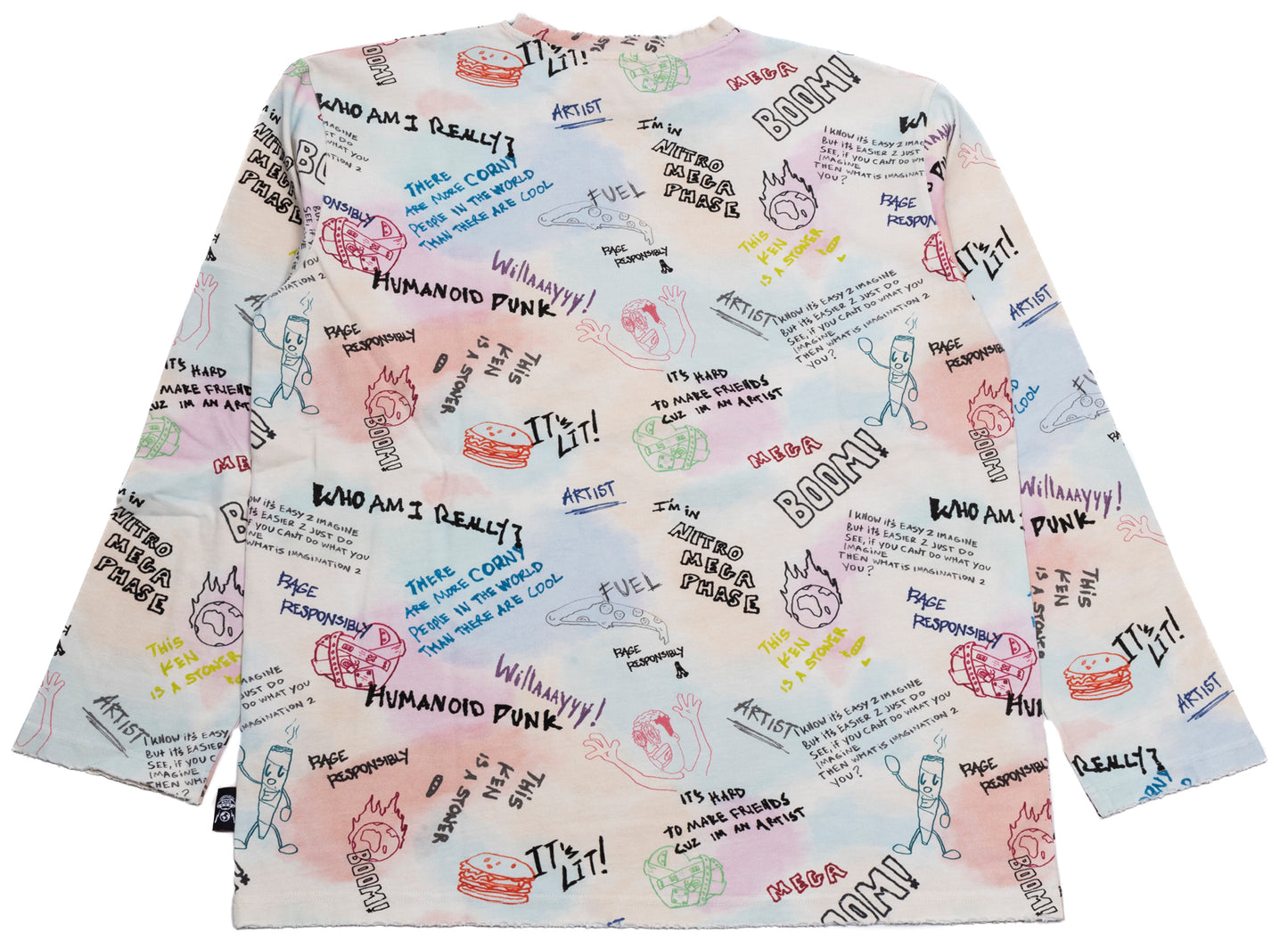 Members Of The Rage Cudi's Colors & Sketches L/S T-Shirt - view 2