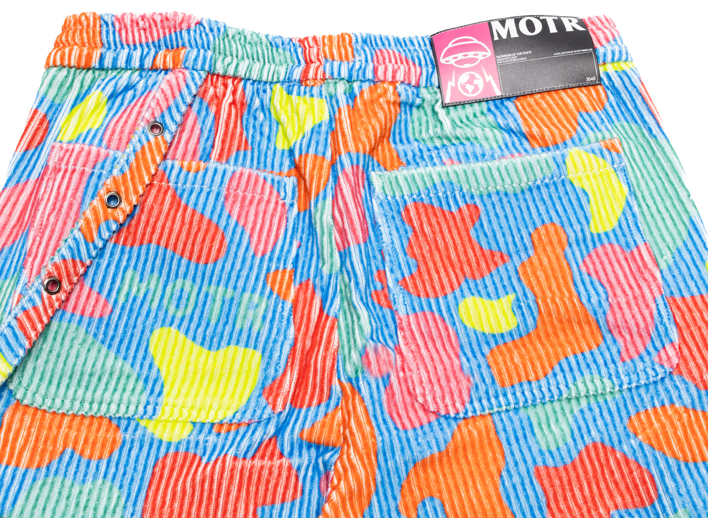 Members Of The Rage Hero Camo Corduroy Cargo Pants - view 2
