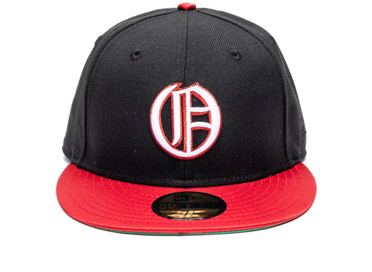 New Era 59FIFTY O Hat '2 Tone Black/Red' ONENESS EXCLUSIVE