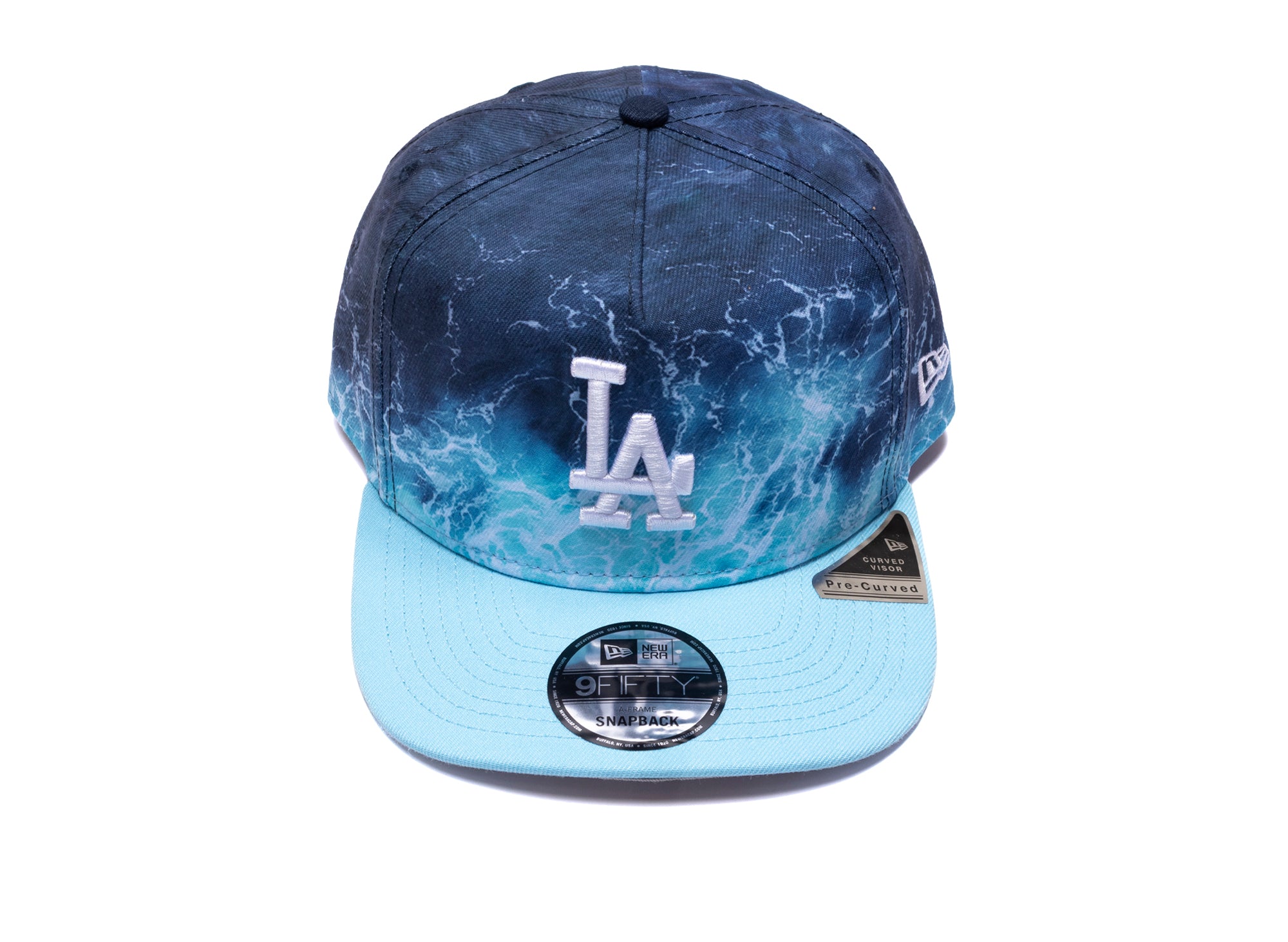 New Era Deep Water 9Fifty A-Frame Los Angeles Dodgers Snapback Hat