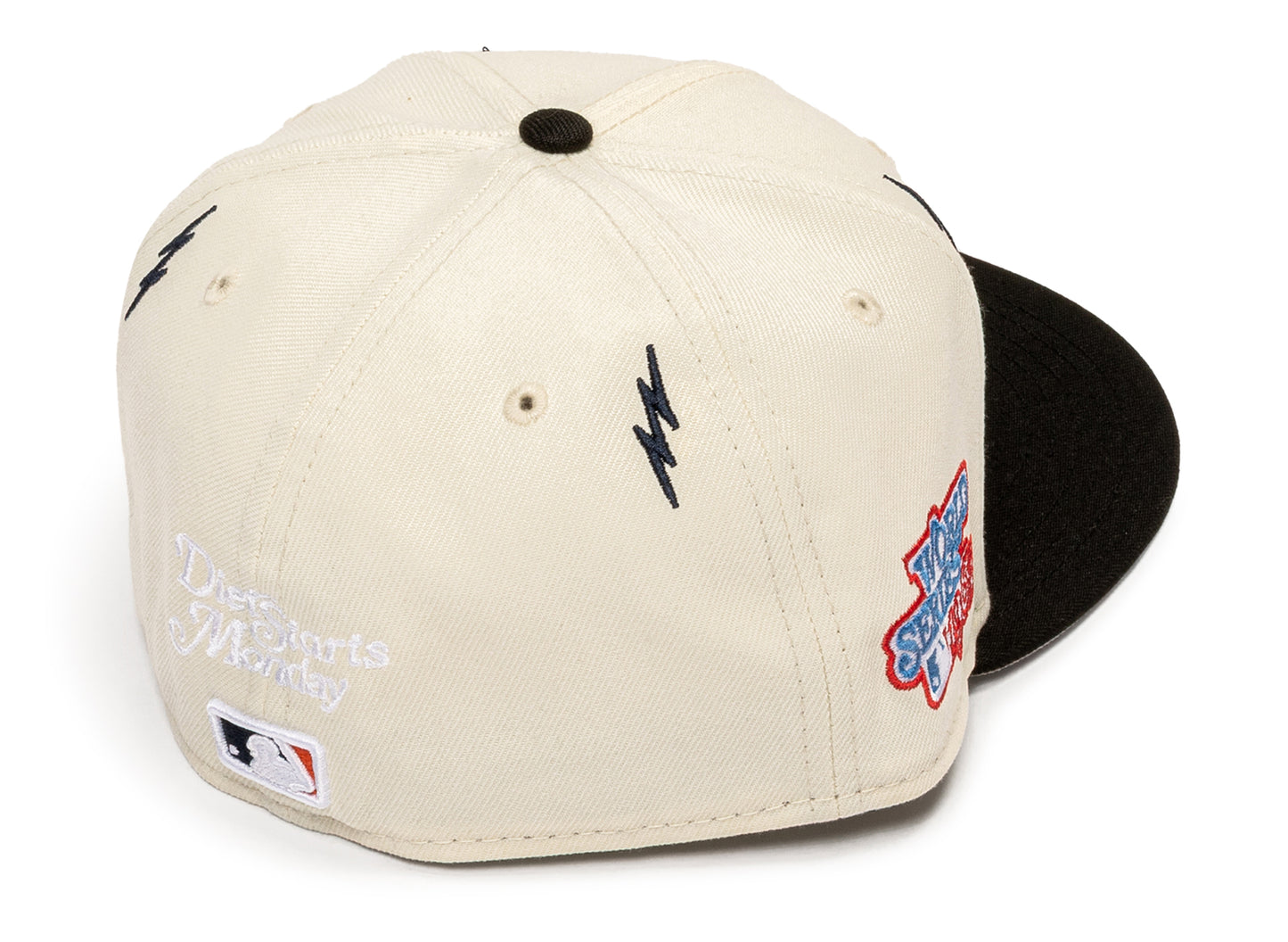 New Era Diet Start Monday 5950 Lightning Bolts Detroit Tigers Fitted Hat - view 3