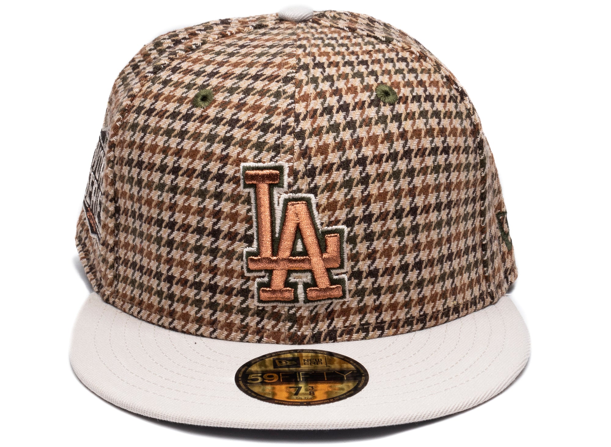 New Era Houndstooth Los Angeles Dodgers Fitted Hat – Oneness Boutique