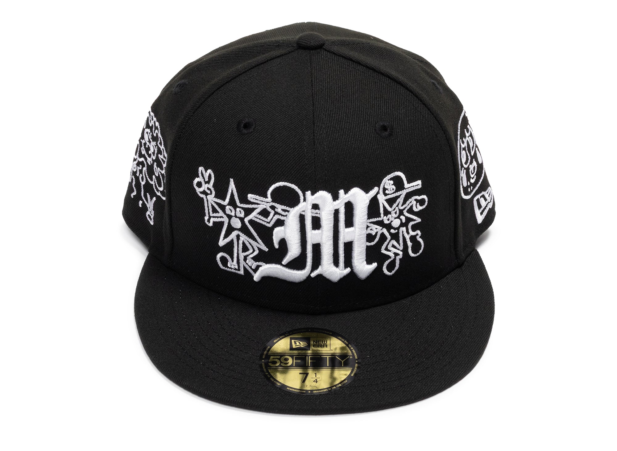 New Era Mora 59Fifty Fitted Hat in Black and Peach – Oneness Boutique