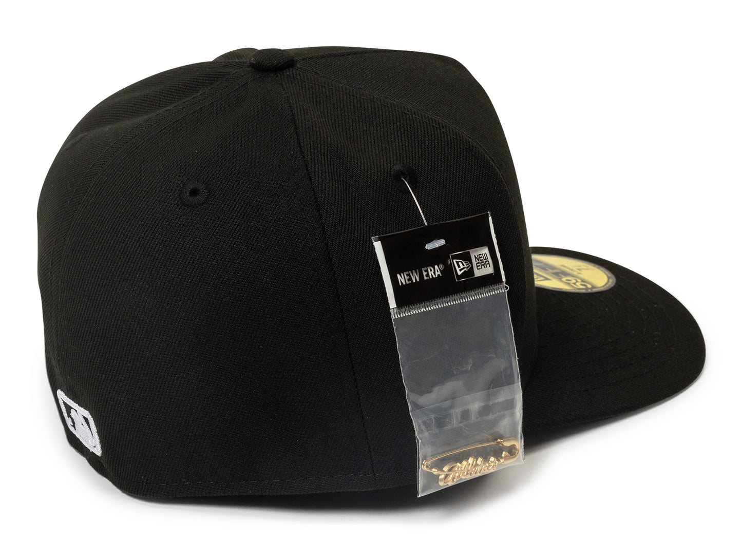 New Era Script Safety Pin Oakland Athletics Fitted Hat v2 - view 2
