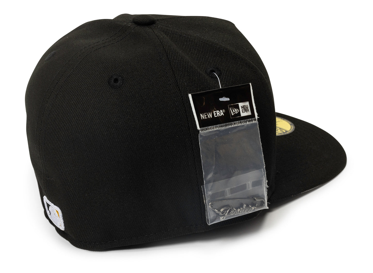 New Era Script Safety Pin Pittsburg Pirates Fitted Hat - view 2