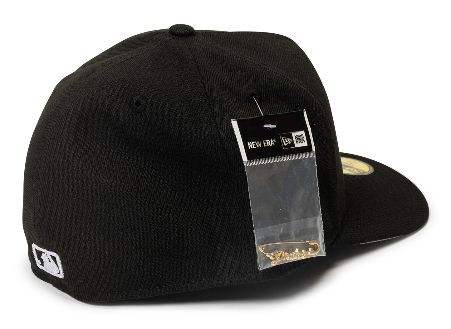 New Era Script Safety Pin Pittsburg Pirates Fitted Hat v2 - view 2
