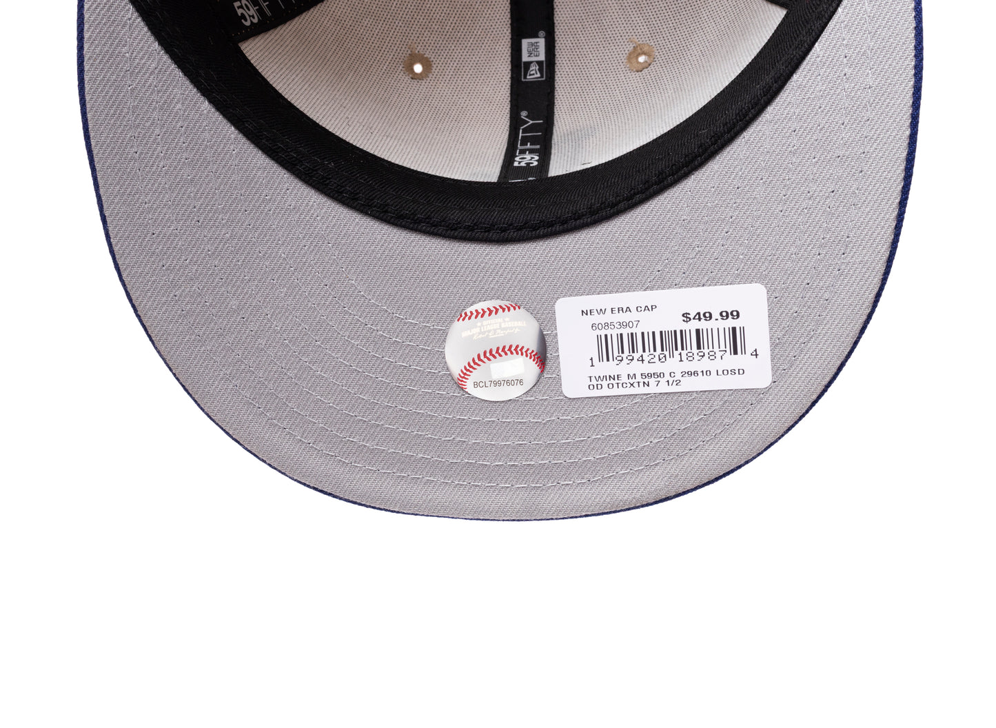 New Era Twine 59Fifty Los Angeles Dodgers Fitted Hat