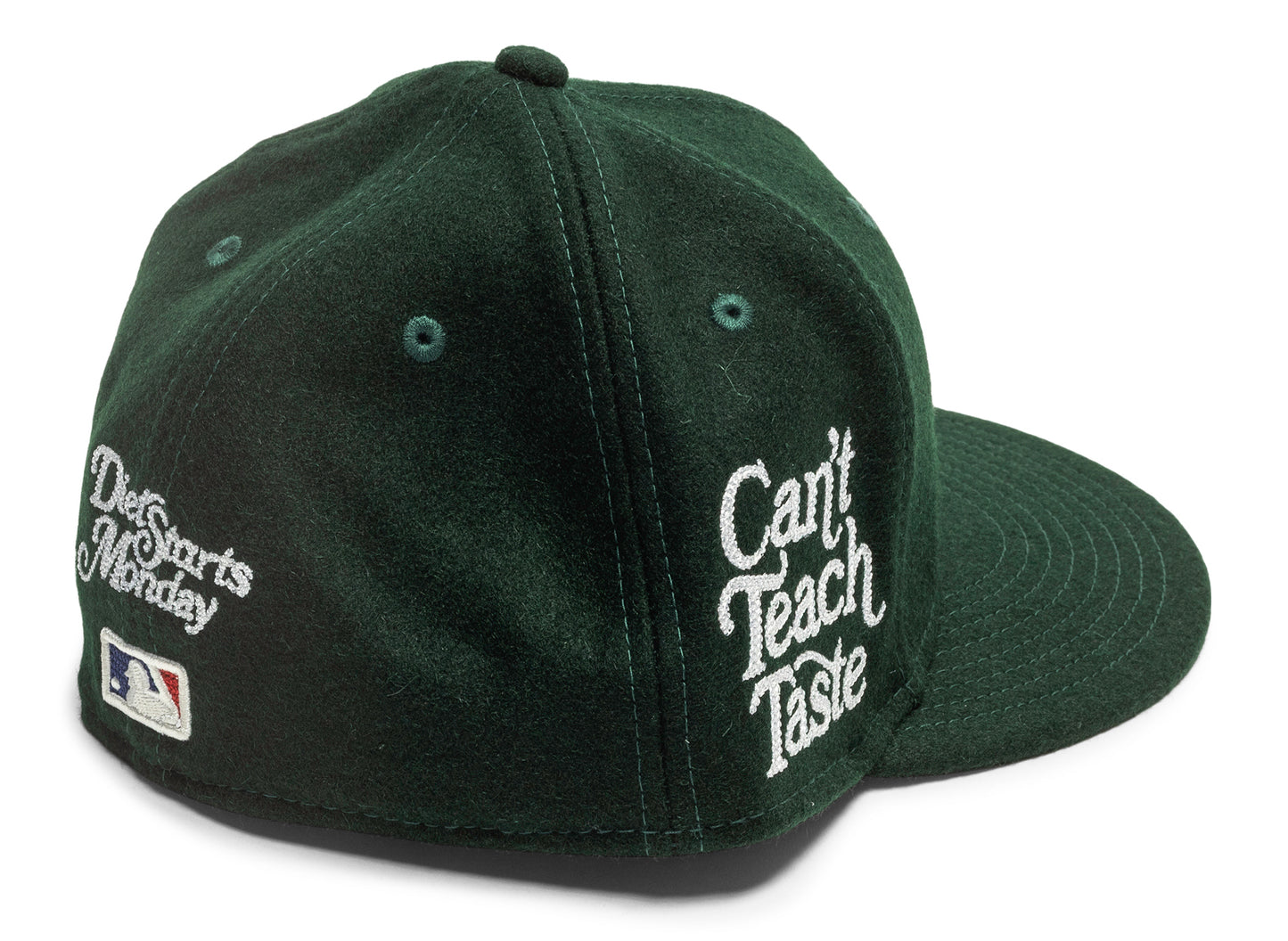 New Era x Diet Starts Monday Atlanta Braves Fitted Hat in Dark Green - view 2