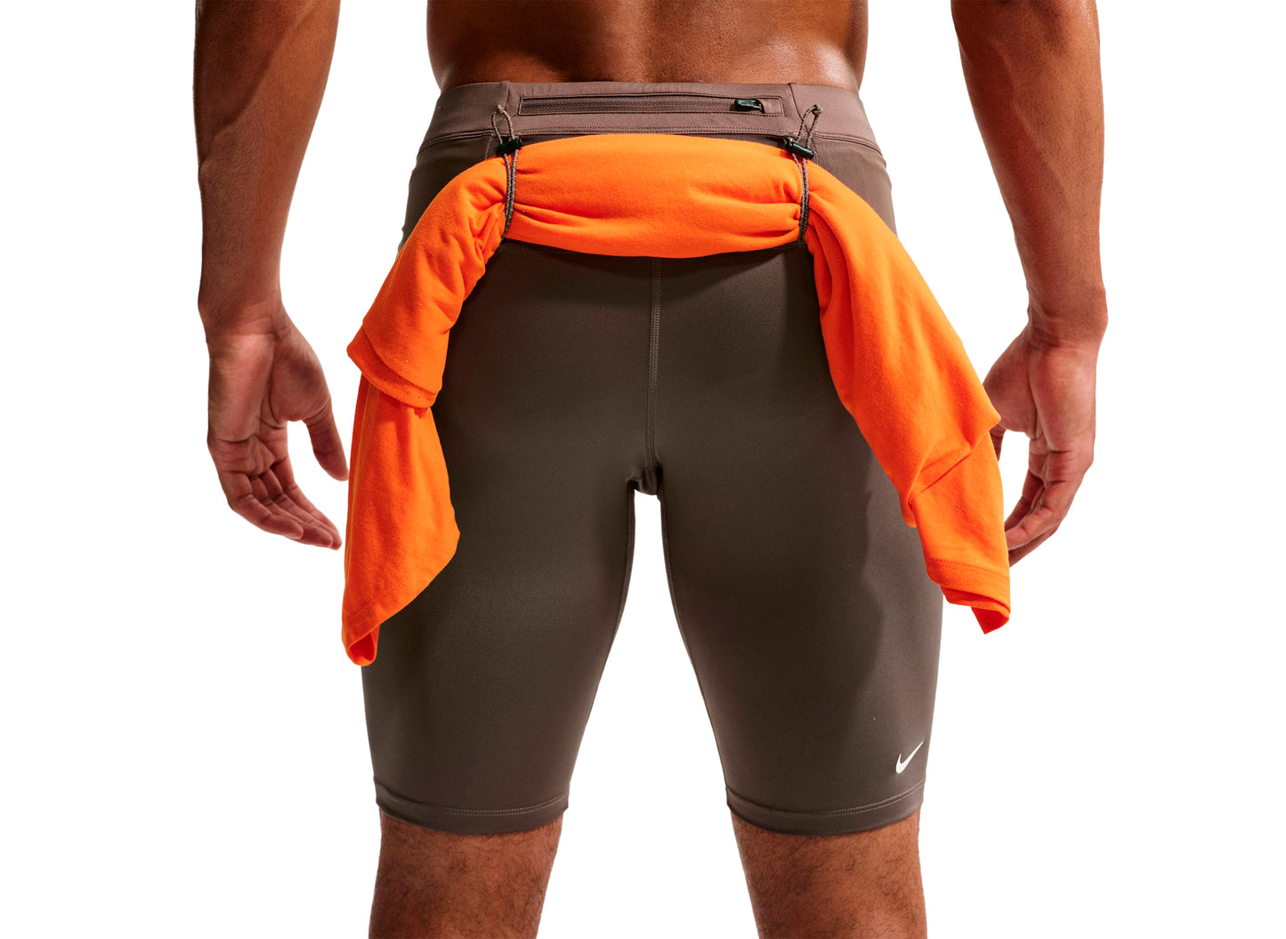 Nike ACG "Lava Loops" Dri-FIT ADV 1/2 Length Trail Running Tights in Ironstone — view 5