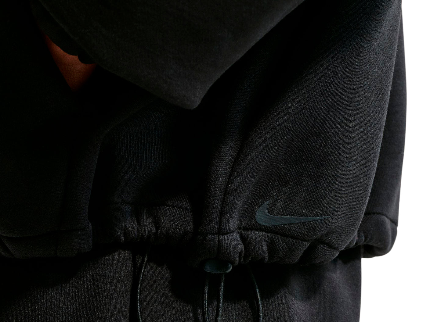 Nike Kobe Fleece Pullover Hoodie in Black / Sonic Yellow — view 6