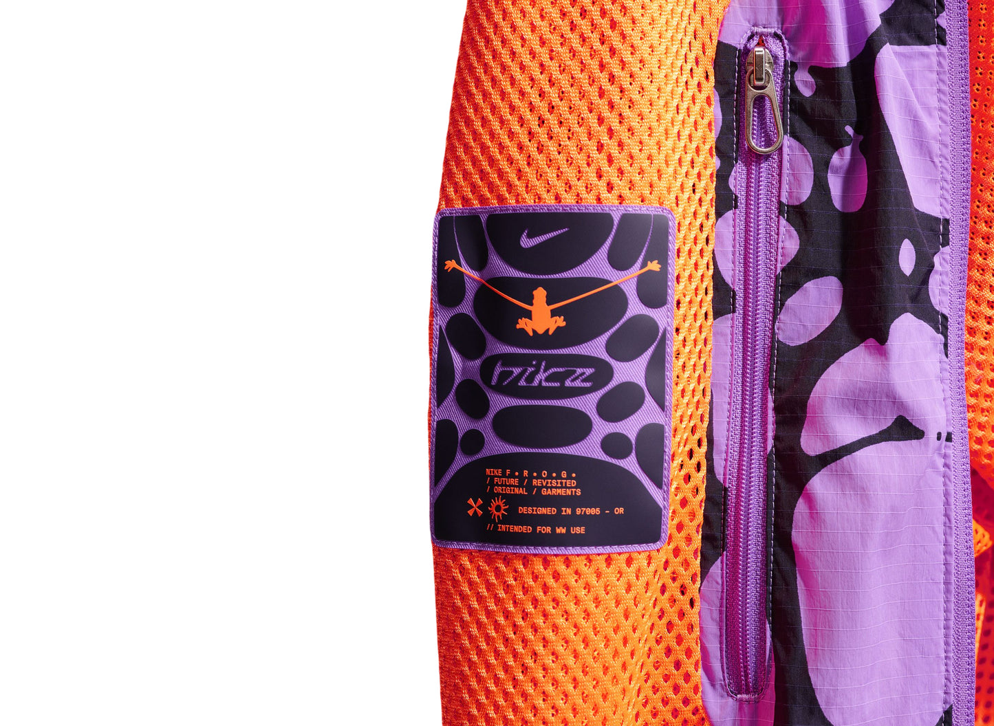 Nike Project F.R.O.G. Gooey Track Jacket in Bright Violet