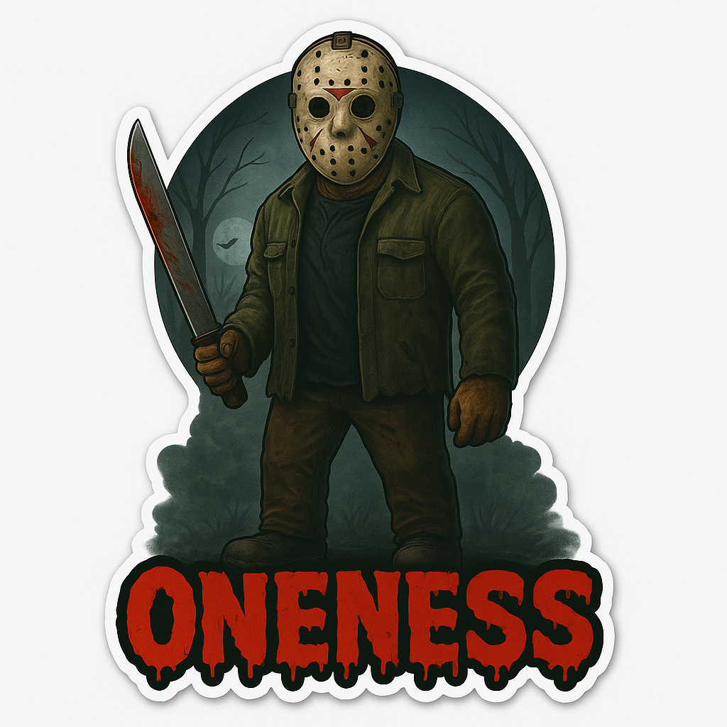 Oneness Jason Sticker — view 2