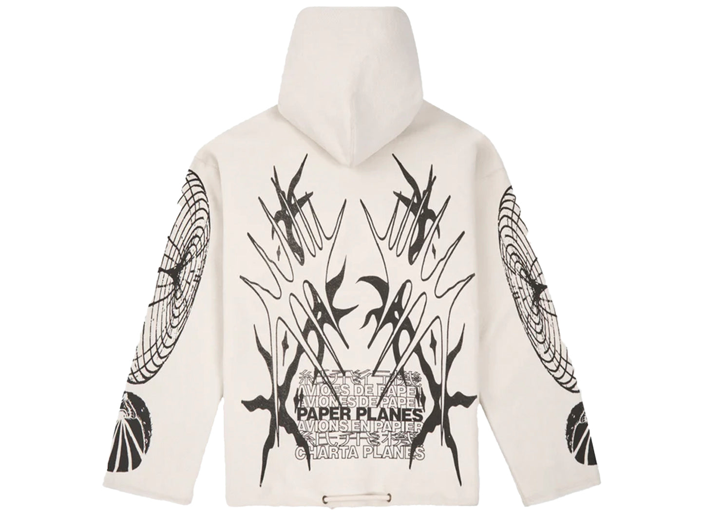 Paper Planes Asterisk Reverse Terry Hoodie - view 2