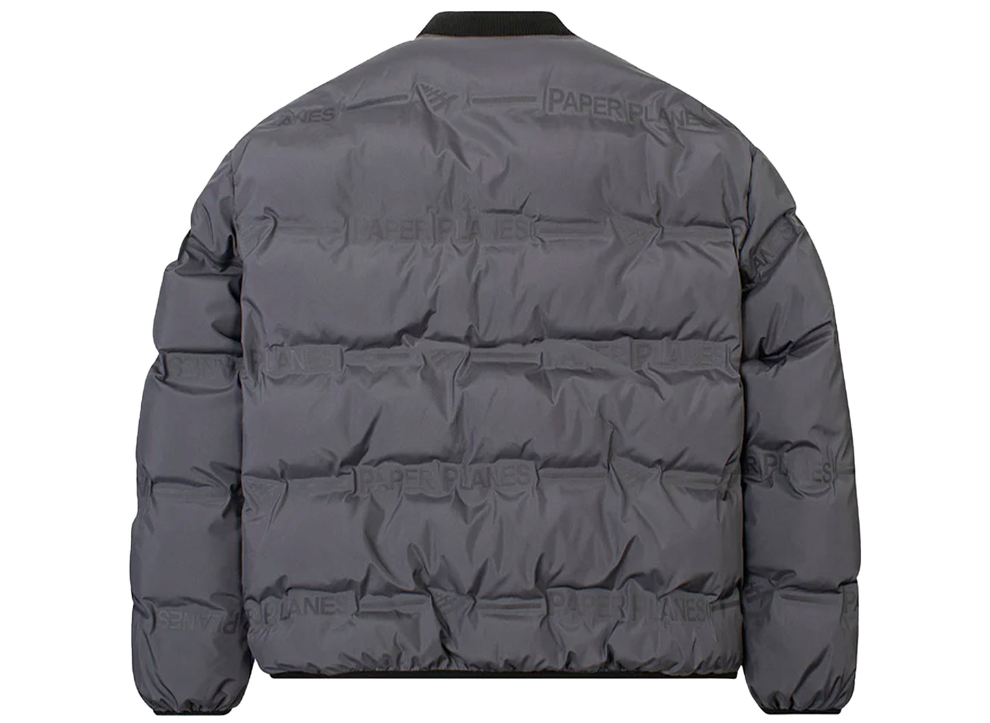Paper Planes Embossed Puffer Coat - view 2