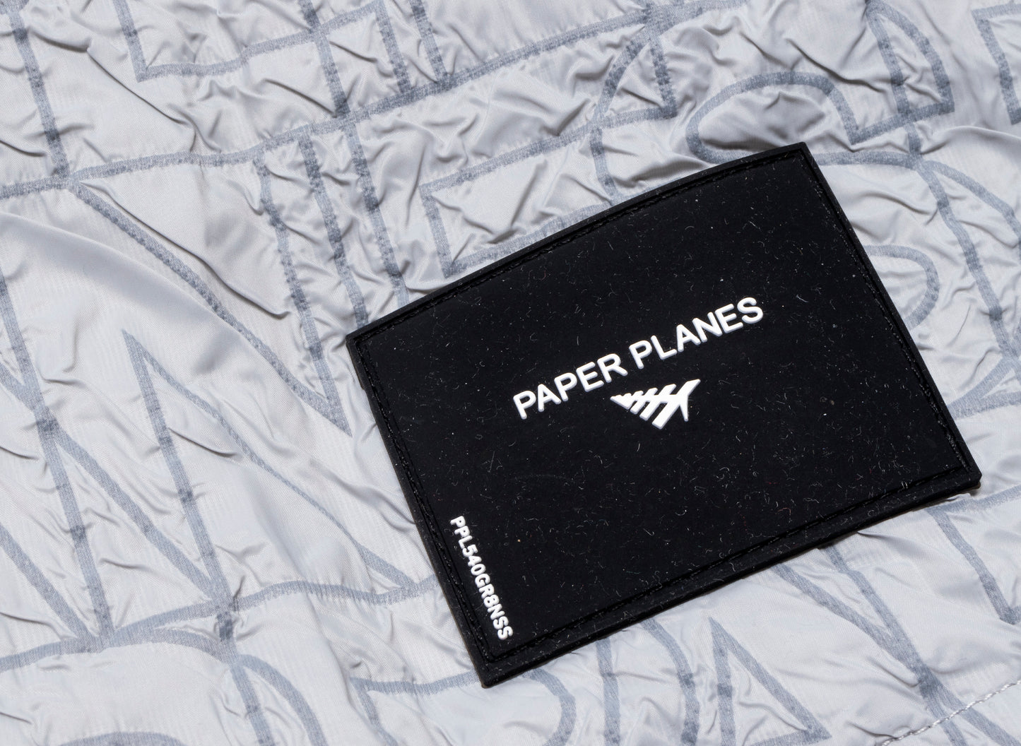 Paper Planes Logotype Crinkle Anorak Jacket - view 2