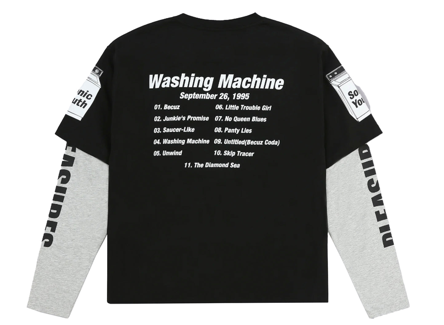 Pleasures Becuz Layered L/S Tee - view 2