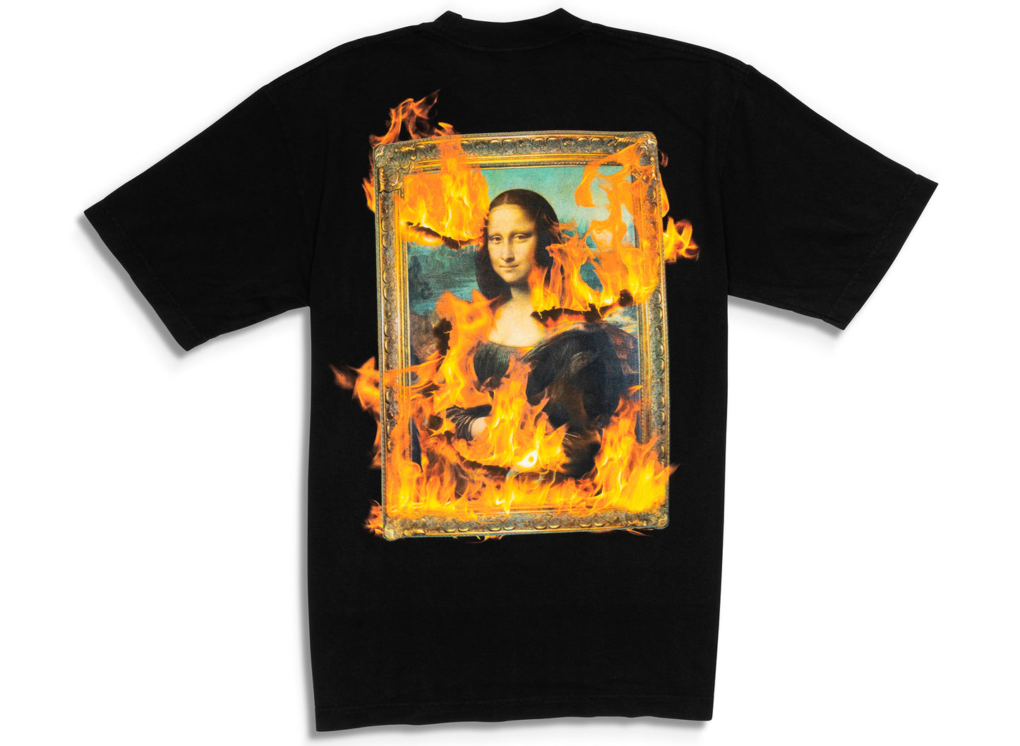 Pleasures Burn Again Tee in Black - view 2