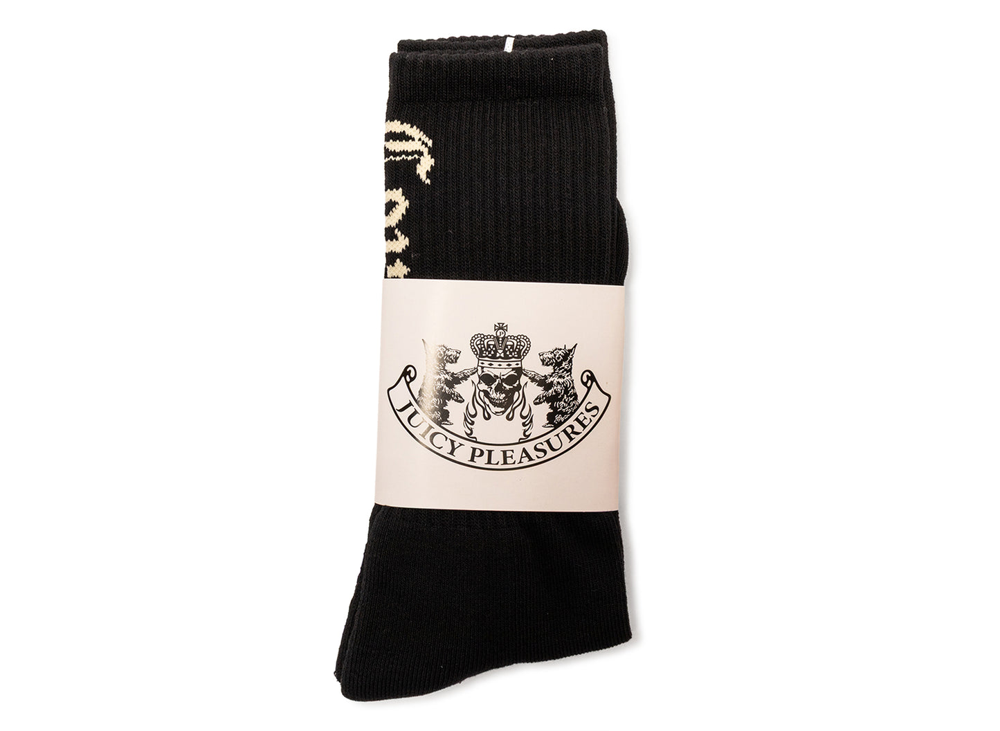 Pleasures Juicy Socks in Black
