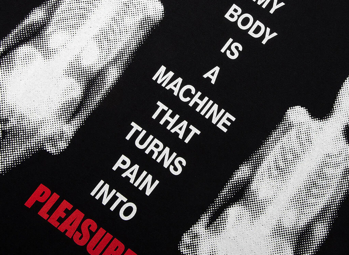 Pleasures Machine T-Shirt in Black — view 3
