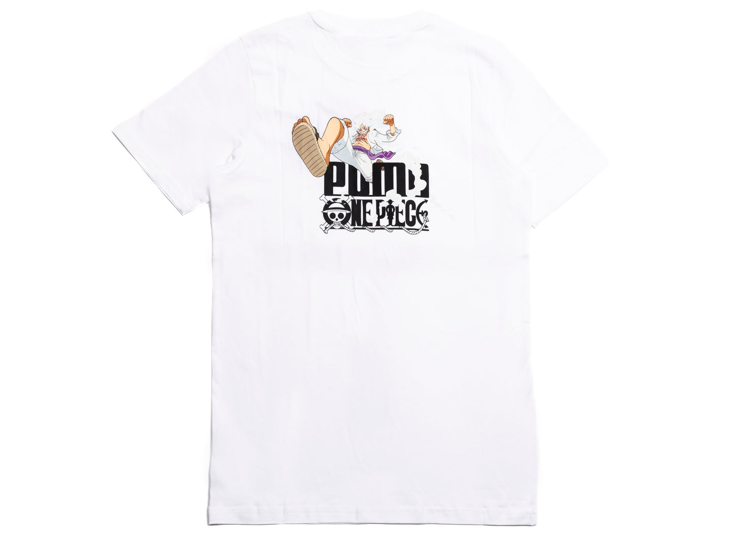 Puma x One Piece Graphic Tee in White - view 2